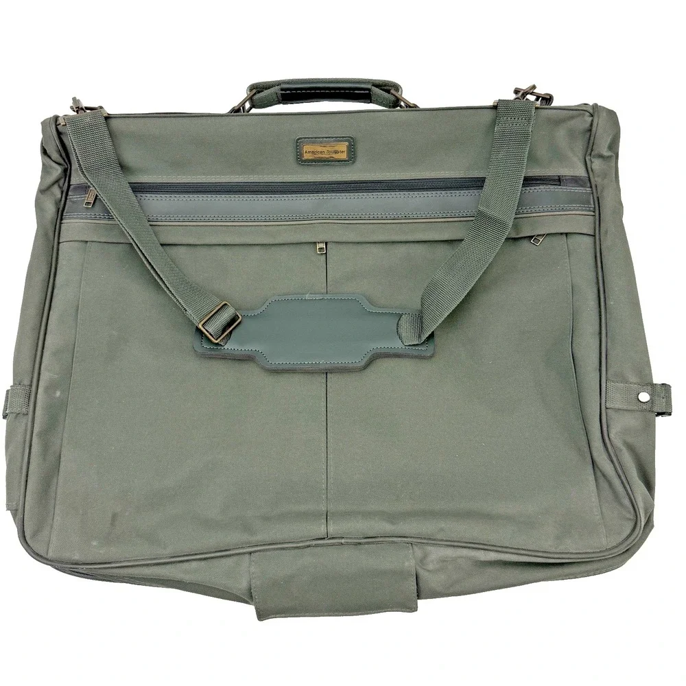 American Tourister Garment Bag Zippered Hanging Travel Clothing Suit Bag 40